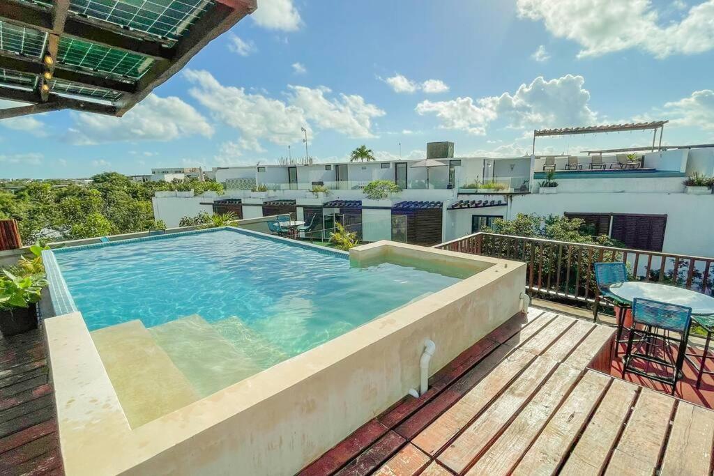 Ferienwohnung Eco-Friendly And Modern Loft 4 By Noox Tulum Exterior foto