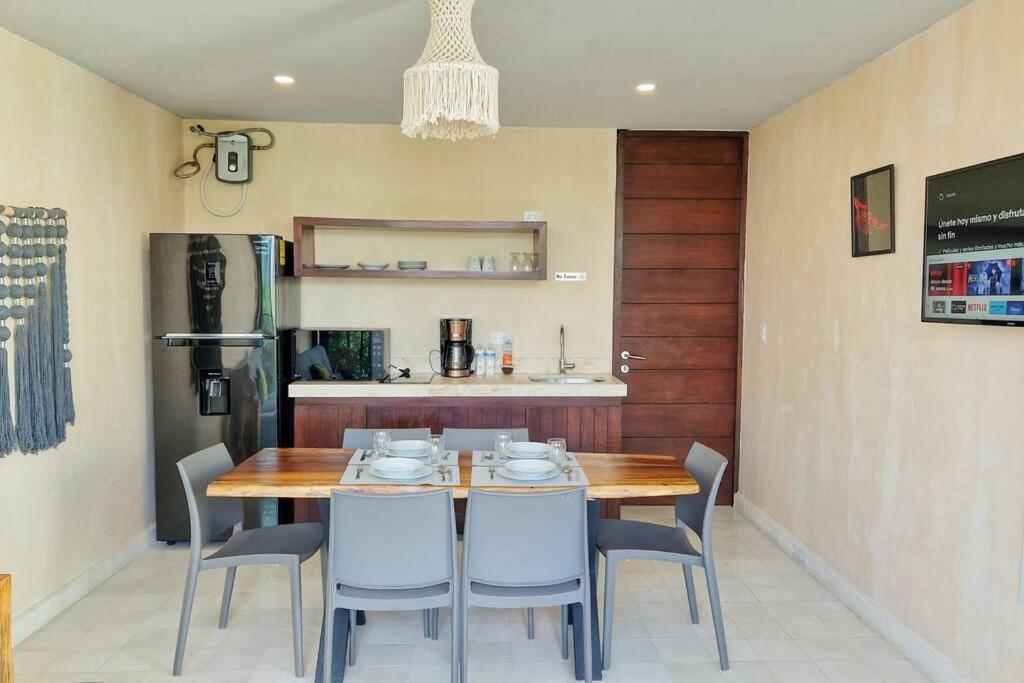 Ferienwohnung Eco-Friendly And Modern Loft 4 By Noox Tulum Exterior foto